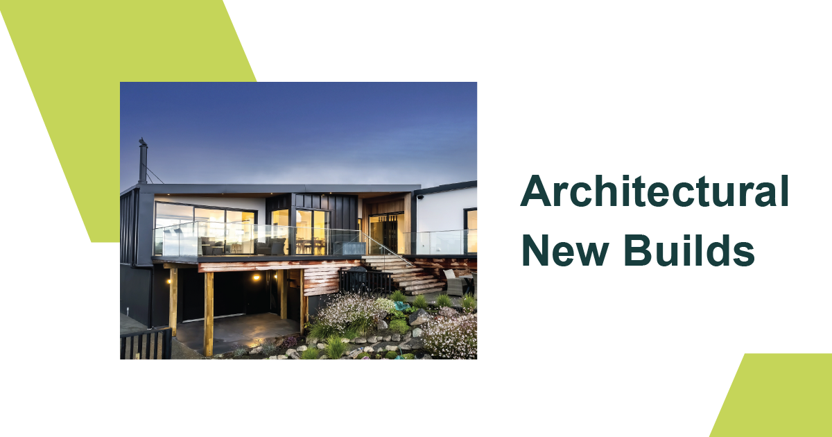 Architectural new builds Galletly Builders